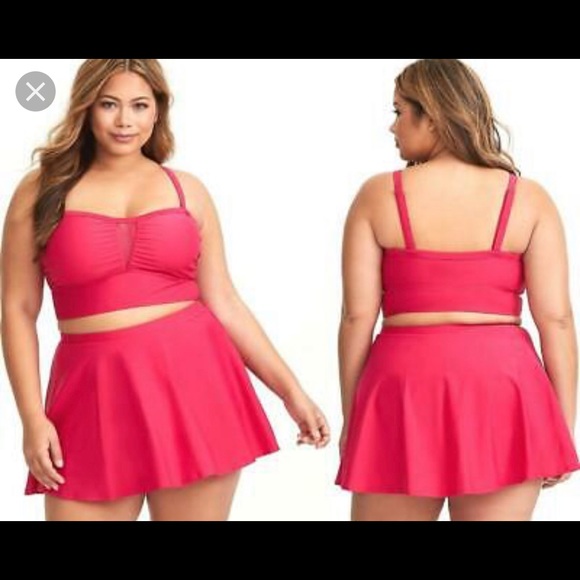 ✨SOLD✨Torrid Hot Pink Bikini Top Sz 2 - Picture 6 of 6